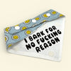 I bark for no fucking reason Adjustable Bandana