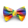 Pet Bow Tie - Rainbow Squares