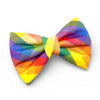 Pet Bow Tie - Rainbow Squares