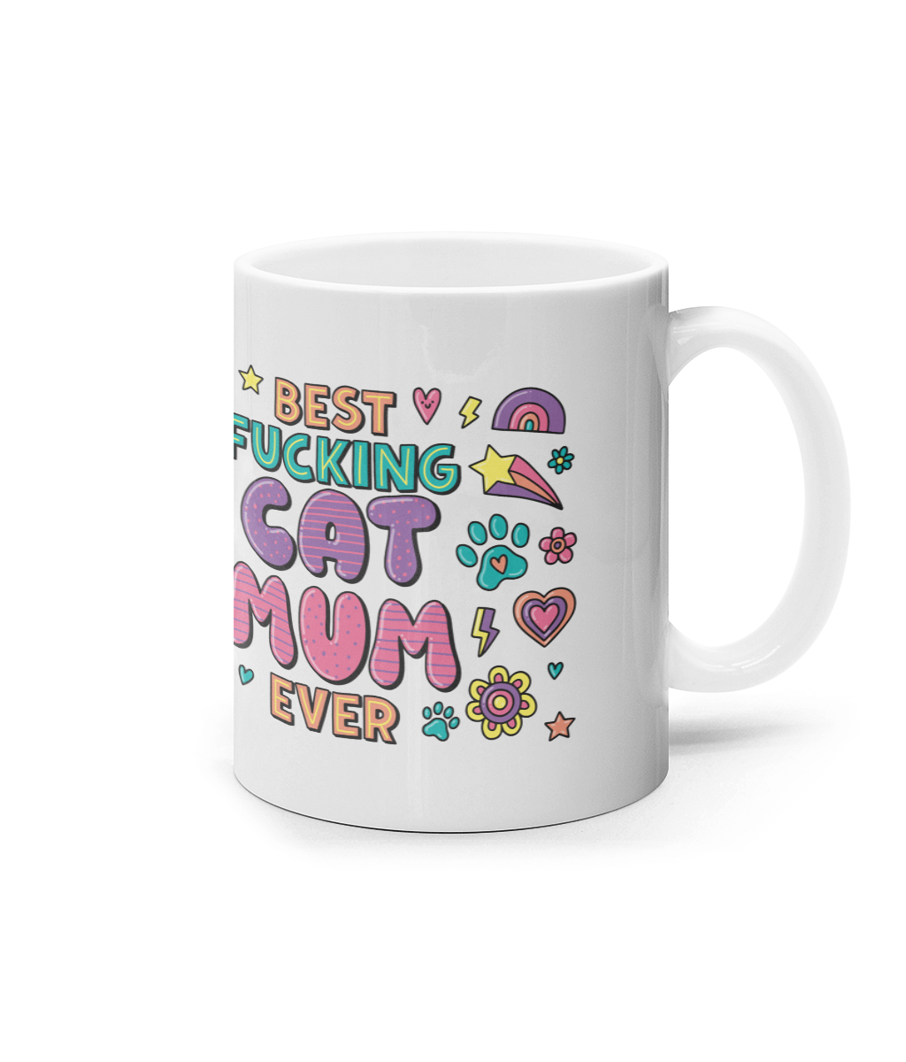 Best Fucking Cat Mum Mug