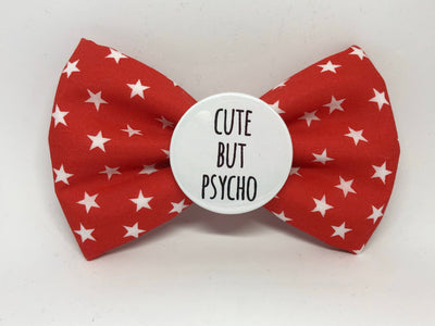 Cute but Psycho Badge Bow®